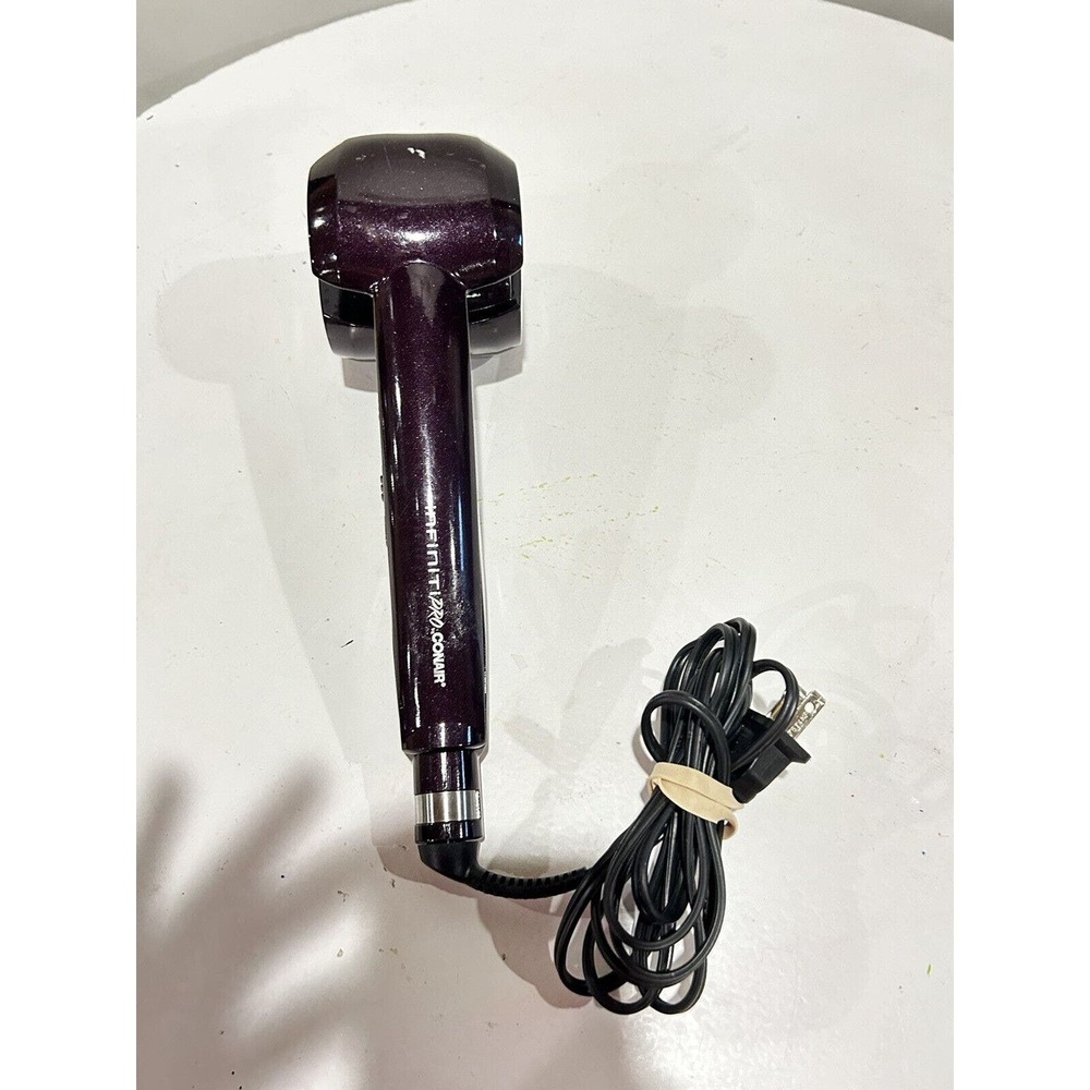 Conair Infiniti Pro CD203R Secret Curling Iron Hair Curler Purple Tested‎ Works